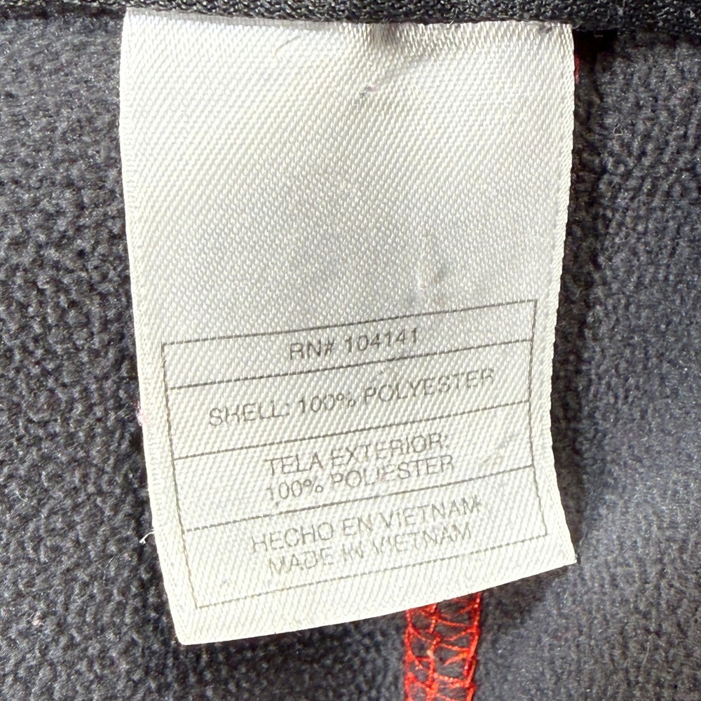Nike ACG Softshell Jacket Mens XL Red Fleece Lined Outdoor Hiking Vintage 90's - Picture 14 of 15